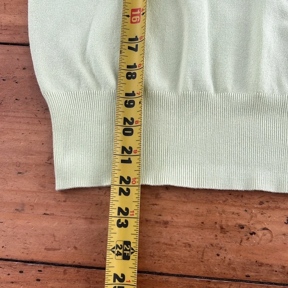 Zara Basic knit sweater size S green - Picture 10 of 10